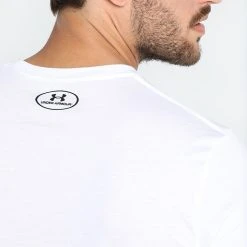 Under Armour SPORTSTYLE LC SS - T-shirt Basic - White/black 4 Under Armour SPORTSTYLE LC SS - T-shirt Basic - White/black -Under Armour shop 392e78da4ca840b0b2318a89456578b2