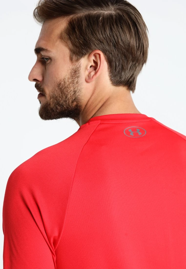 Under Armour TECH 2.0 TEE - Koszulka Sportowa - Red/graphite 4 Under Armour TECH 2.0 TEE - Koszulka Sportowa - Red/graphite - obrazek 4