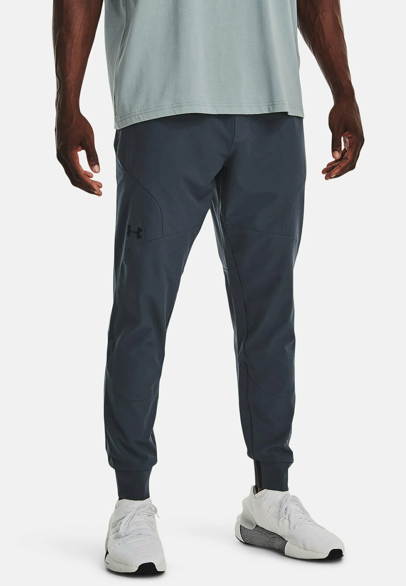 UNSTOPPABLE - Spodnie treningowe - downpour gray Under Armour UNSTOPPABLE - Spodnie Treningowe - Downpour Gray -Under Armour shop 42ac08bcc80d480193be8de47afe07f8