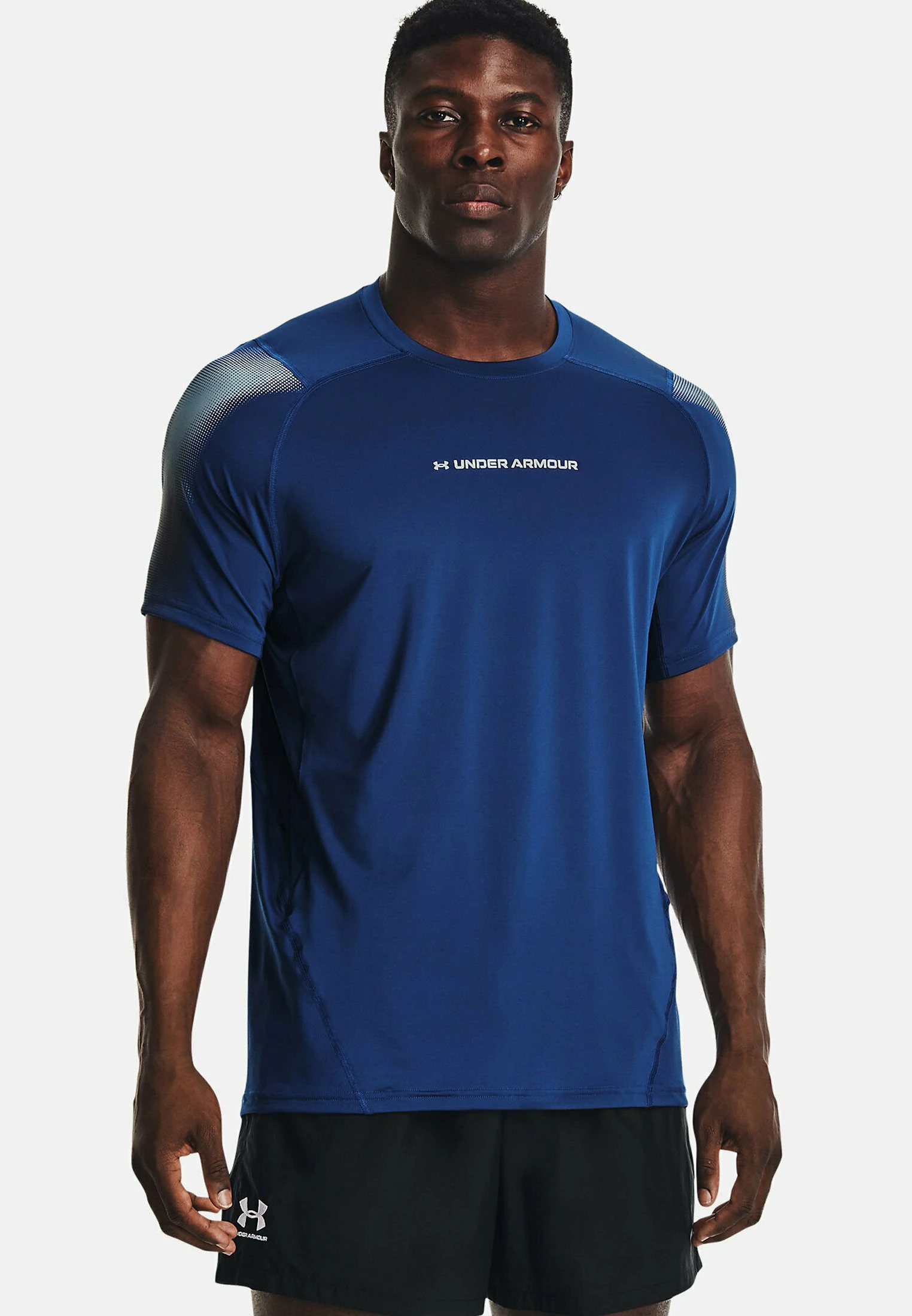 SHORT-SLEEVES HG NOV - T-shirt z nadrukiem - blue mirage Under Armour SHORT-SLEEVES HG NOV - T-shirt Z Nadrukiem - Blue Mirage -Under Armour shop 45bb5168fa1747838f1f68bb07d49d0a