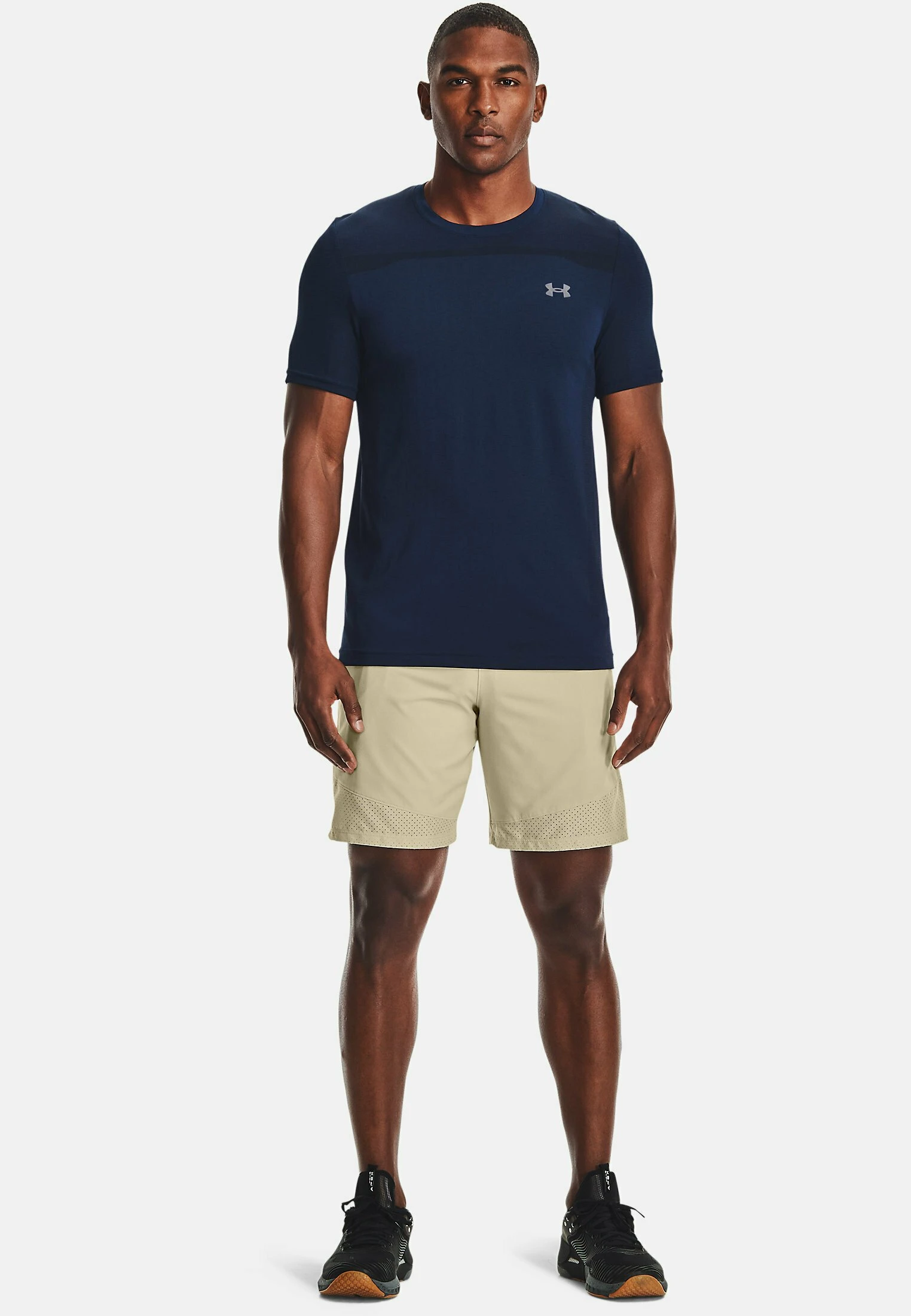 Under Armour SEAMLESS - T-shirt Z Nadrukiem - Academy 2 Under Armour SEAMLESS - T-shirt Z Nadrukiem - Academy - obrazek 2
