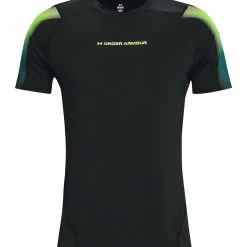 Under Armour SHORT-SLEEVES HG NOV - T-shirt Z Nadrukiem - Black -Under Armour shop 47cc32ed41e641e49a0b429c79e8032d