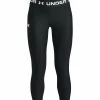 Under Armour WARMUP ANKLE CROP - Legginsy - Black