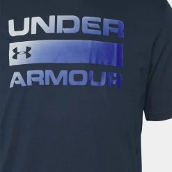 Under Armour TEAM ISSUE WORDMARK SS - T-shirt Z Nadrukiem - Academy/graphite -Under Armour shop 4a36c1abfa874a829ea7241d0652c0b1 scaled