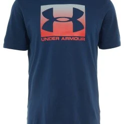 Under Armour BOXED STYLE - T-shirt Z Nadrukiem - Academy/red -Under Armour shop 4aa865e6fada4862be589037c8d4b898 scaled