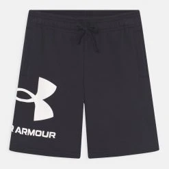 Under Armour RIVAL LOGO - Spodnie Treningowe - Black
