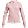 Under Armour RIVAL - Kurtka Z Polaru - Prime Pink