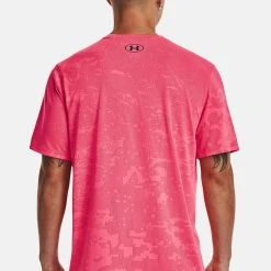Under Armour TECH VENT JACQUARD SS - Koszulka Sportowa - Pink Shock -Under Armour shop 51113a7c2a2b4eba902f94b4dc029ffe