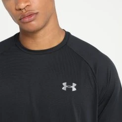 Under Armour UA TECH 2.0 SS - T-shirt Basic - Black/graphite -Under Armour shop 518a3601b5a14fedb55c1e979921048f