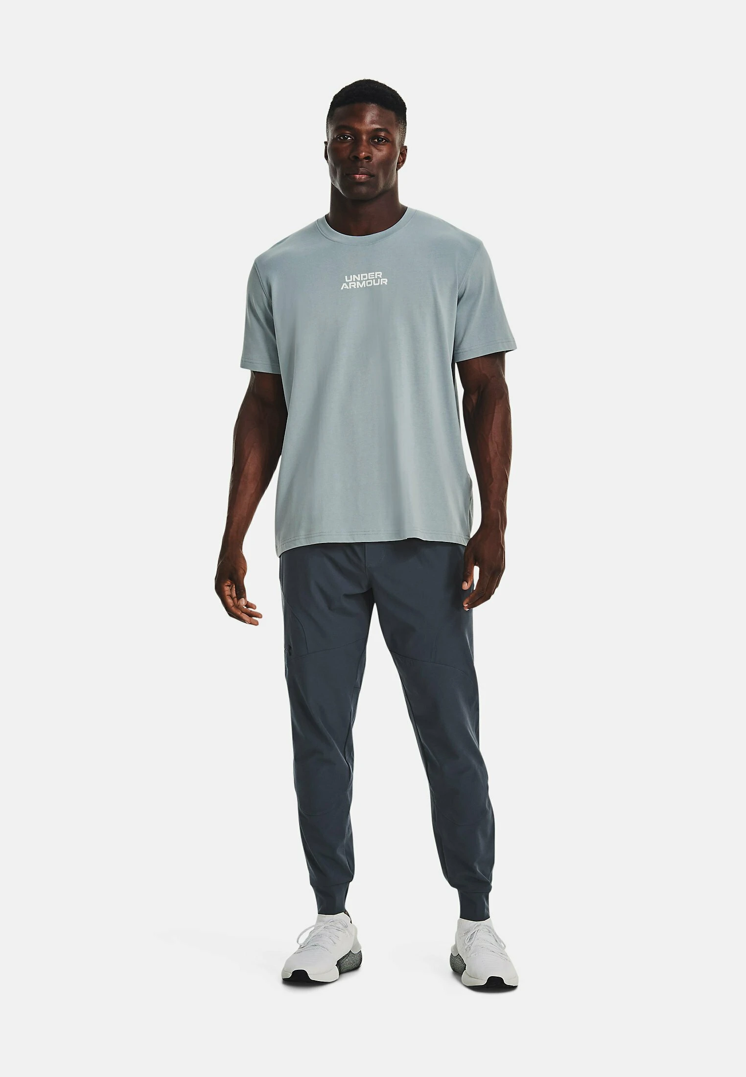 UNSTOPPABLE - Spodnie treningowe - downpour gray Under Armour UNSTOPPABLE - Spodnie Treningowe - Downpour Gray -Under Armour shop 52c6bcd2e75846959d8776038ffa5d16