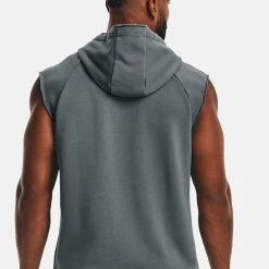 Under Armour HEAVYWEIGHT SL HD - Bluza Z Kapturem - Gravel -Under Armour shop 54e5bbb29b3e477b8603ceac7c8f4fc4