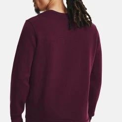 Under Armour ESSENTIAL CREW - Bluza - Purple Stone -Under Armour shop 56bc1a4eabf44181ba0d3bfdac7c0304