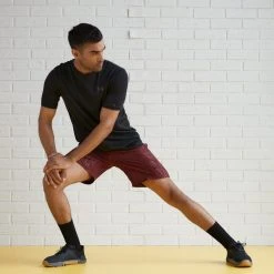 Under Armour RUSH SEAMLESS GEOSPORT SS - T-shirt Basic - Black