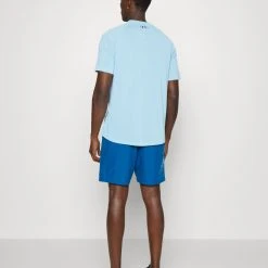 Under Armour GRAPHIC - Krótkie Spodenki Sportowe - Varsity Blue/blizzard -Under Armour shop 57ba5fd8b99449f98b4214fd991e17f5 scaled
