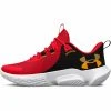 Under Armour FLOW FUTR - Obuwie Do Koszykówki - Bolt Red
