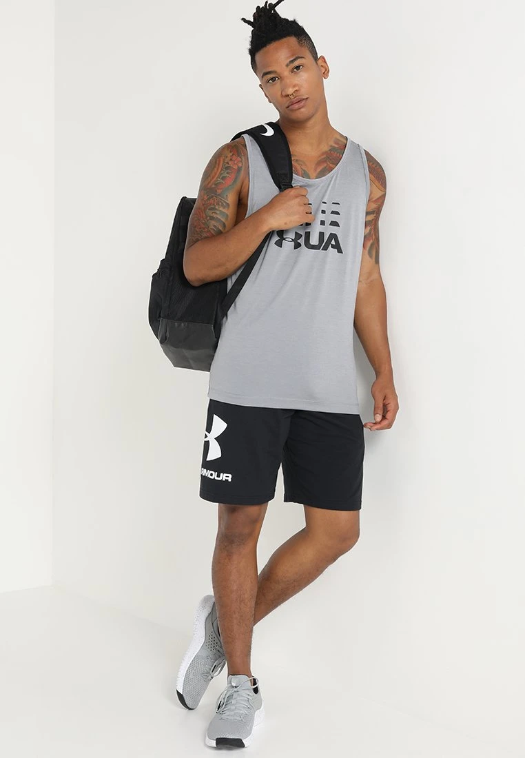 Krótkie spodenki sportowe - black/white Under Armour Krótkie Spodenki Sportowe - Black/white -Under Armour shop 5a8e864df6e049beb73006dc05bf2df0