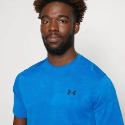 Under Armour TECH VENT JACQUARD SS - Koszulka Sportowa - Blue Mirage/black -Under Armour shop 5c623f6f37274b90abe0dc77a5c54295 scaled