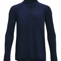 Under Armour UA TECH 2 0 1/2 ZIP - Bluzka Z Długim Rękawem - Midnight Navy