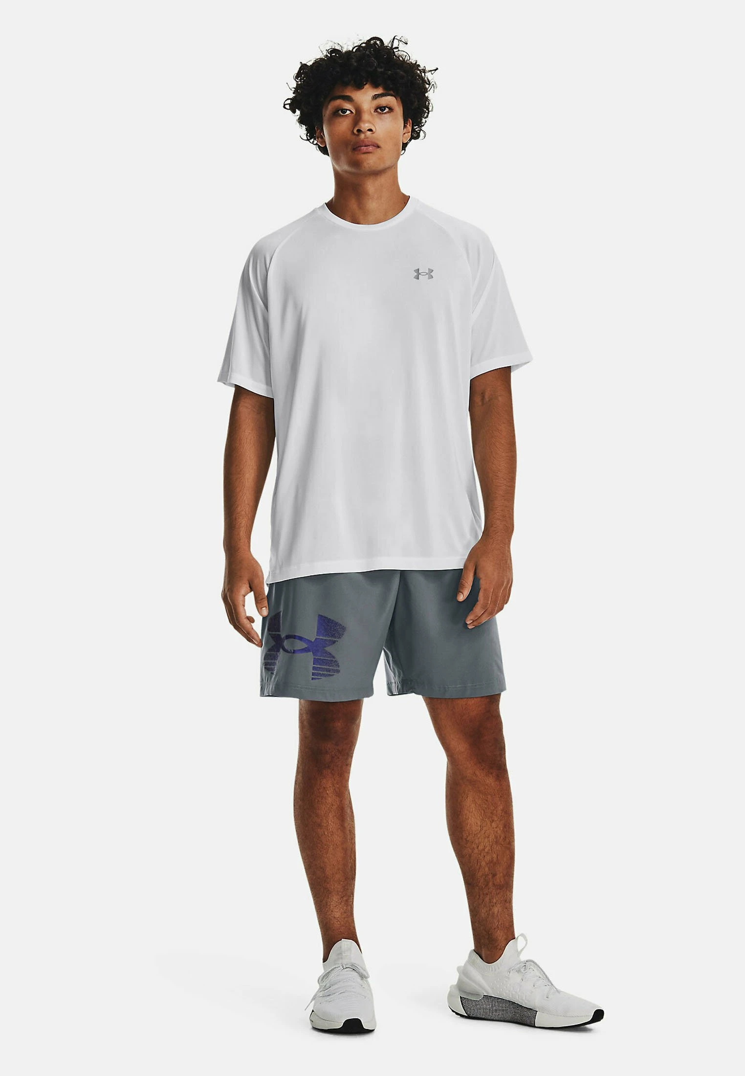 TECH REFLECTIVE - Koszulka sportowa - white Under Armour TECH REFLECTIVE - Koszulka Sportowa - White -Under Armour shop 6273f1a5645048528b6045ef9a5c8056