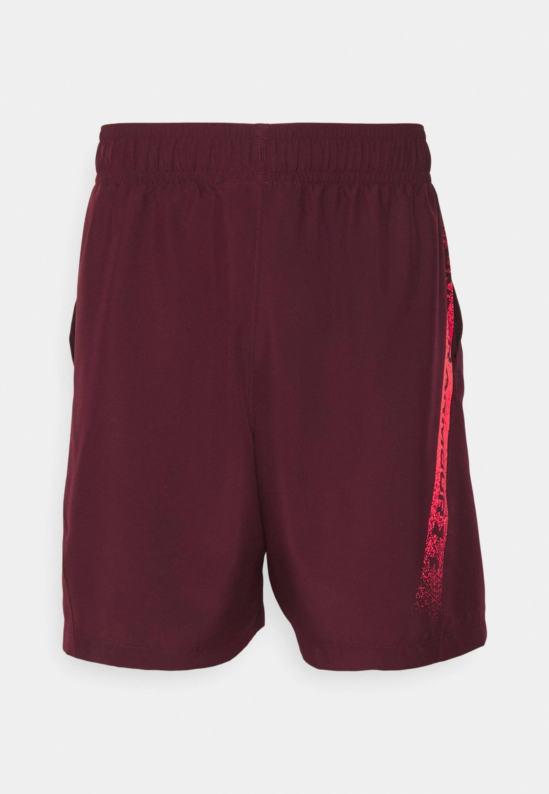 Under Armour GRAPHIC - Krótkie Spodenki Sportowe - Dark Maroon/beta 4 Under Armour GRAPHIC - Krótkie Spodenki Sportowe - Dark Maroon/beta - obrazek 4