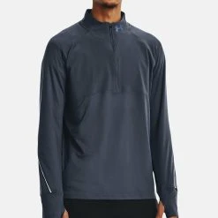 Under Armour QUALIFIER RUN - Bluza - Downpour Gray