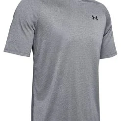 Under Armour T-shirt Z Nadrukiem - Pitch Grey -Under Armour shop 62ce7ae3260c4bf599fb475013566637