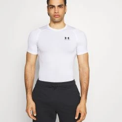 Under Armour HG COMPRESSION - Koszulka Sportowa - White