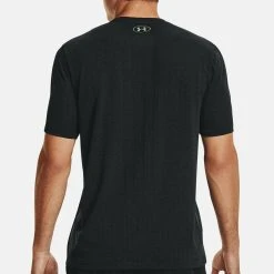 Under Armour SHORT-SLEEVES RUSH SEAMLESS SS - T-shirt Basic - Black 2 Under Armour SHORT-SLEEVES RUSH SEAMLESS SS - T-shirt Basic - Black -Under Armour shop 6492af0ec0404c819be5edfdd0d45fd7