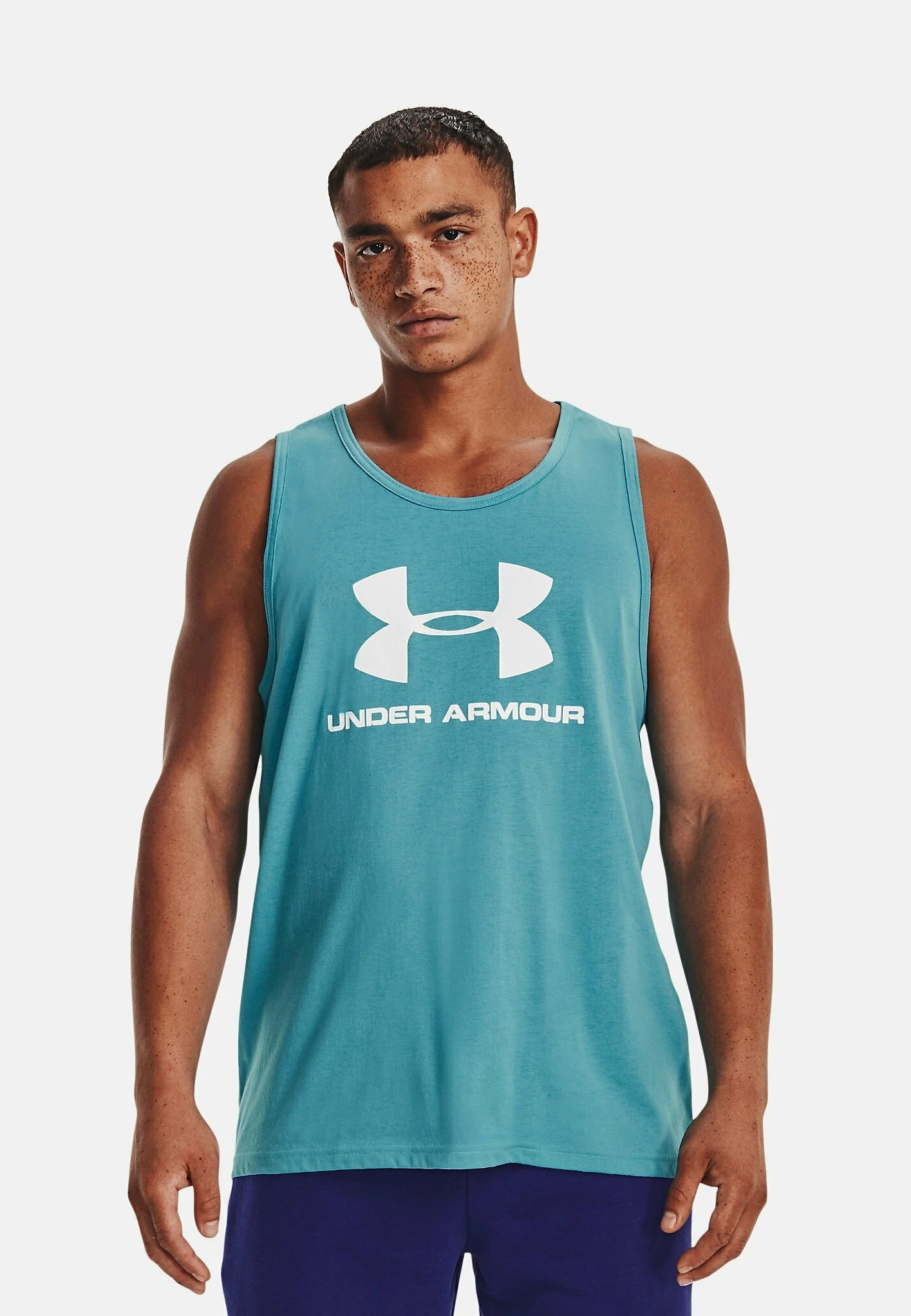 SPORTSTYLE LOGO - Top - glacier blue Under Armour SPORTSTYLE LOGO - Top - Glacier Blue -Under Armour shop 659b830d7f554e6788e3e84bcdef5228