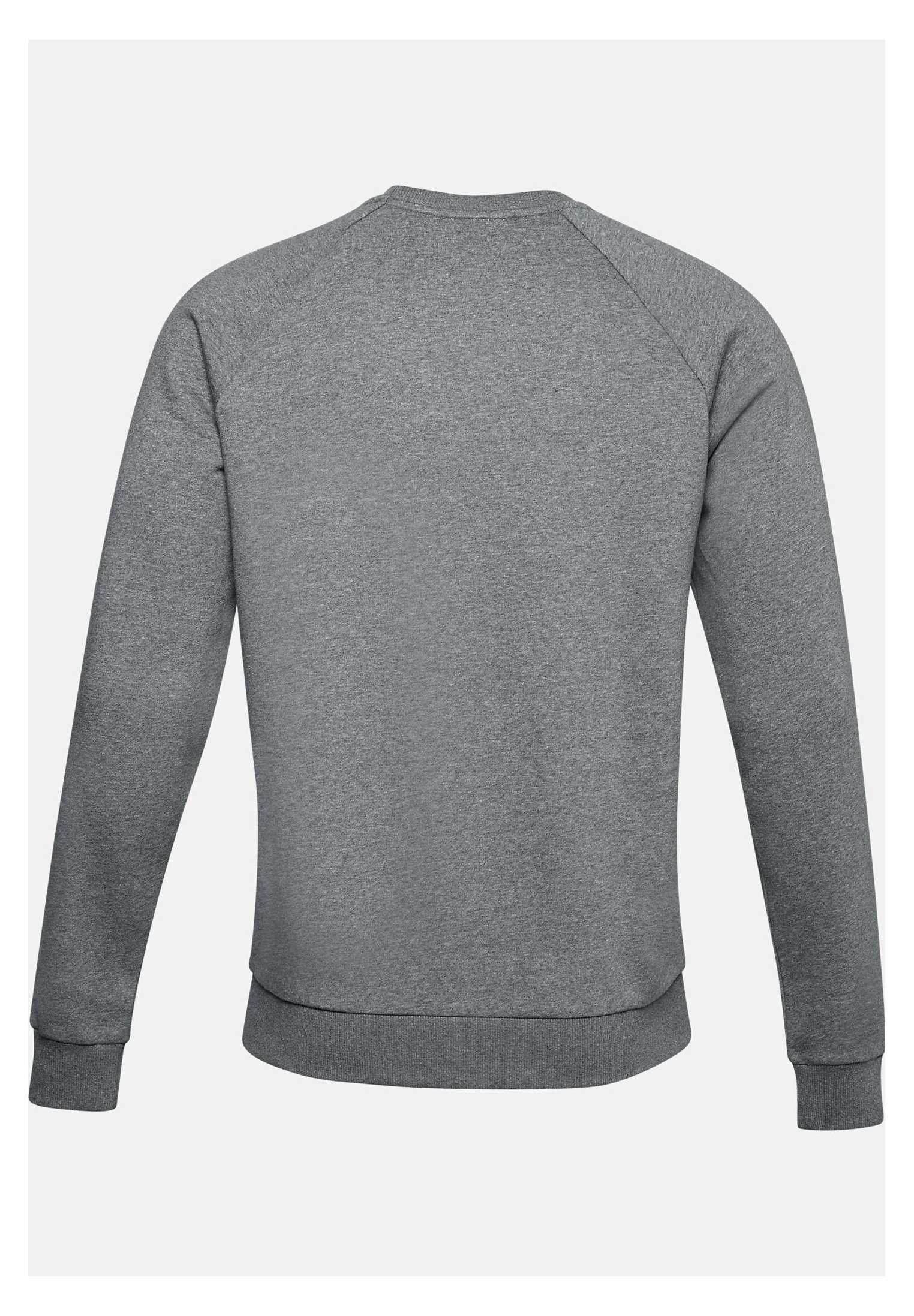 Under Armour RIVAL CREW - Bluza - Pitch Gray Light Heather 2 Under Armour RIVAL CREW - Bluza - Pitch Gray Light Heather - obrazek 2
