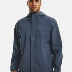 Under Armour STRMPRF CLDSTRKE STR - Kurtka Softshell - Downpour Gray