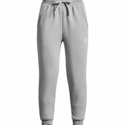 Under Armour RIVAL - Spodnie Treningowe - Mod Gray Light Heather