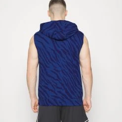 Under Armour RIVAL - Bluza Z Kapturem - Blue Mirage -Under Armour shop 670b227b7b2f4a85bbceb0711a990972 scaled