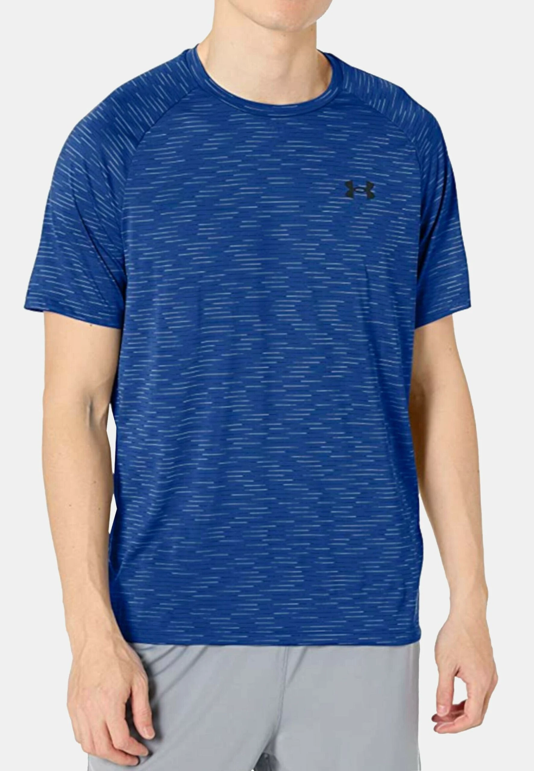 TECH C COL - T-shirt z nadrukiem - blue Under Armour TECH C COL - T-shirt Z Nadrukiem - Blue -Under Armour shop 678ae24e0ea4421987f40cdb622daefd scaled