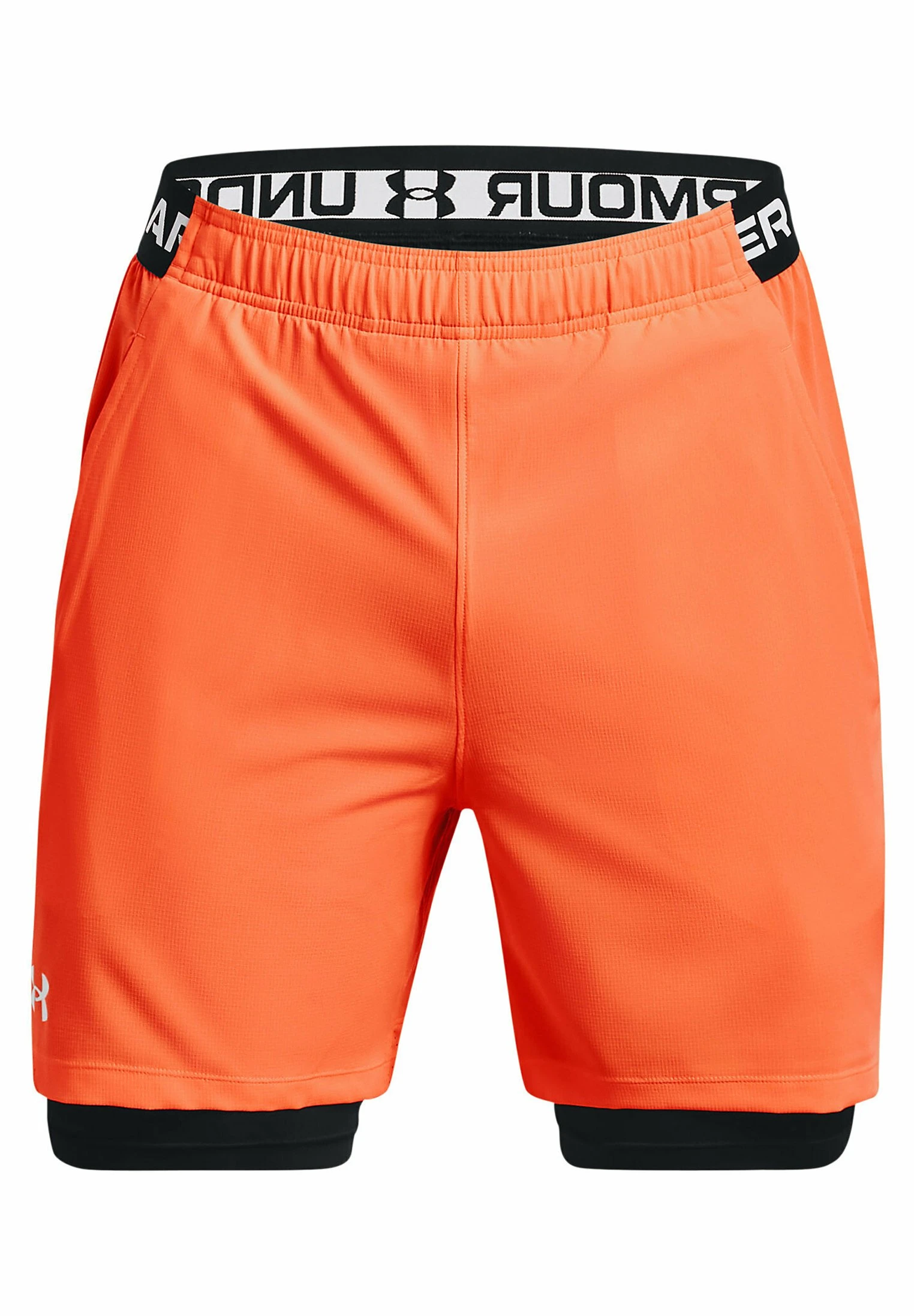 Under Armour VANISH - Krótkie Spodenki Sportowe - Orange Blast 5 Under Armour VANISH - Krótkie Spodenki Sportowe - Orange Blast - obrazek 5