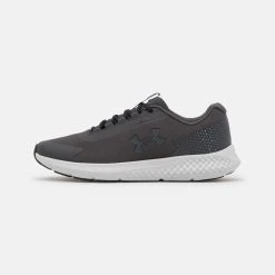 Under Armour CHARGED ROGUE 3 STORM - Obuwie Do Biegania Treningowe - Jet Gray/petrol Blue/black