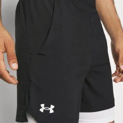 Under Armour VANISH - Krótkie Spodenki Sportowe - Black/white -Under Armour shop 6d33c2303a20446fab38ea332acedadc scaled