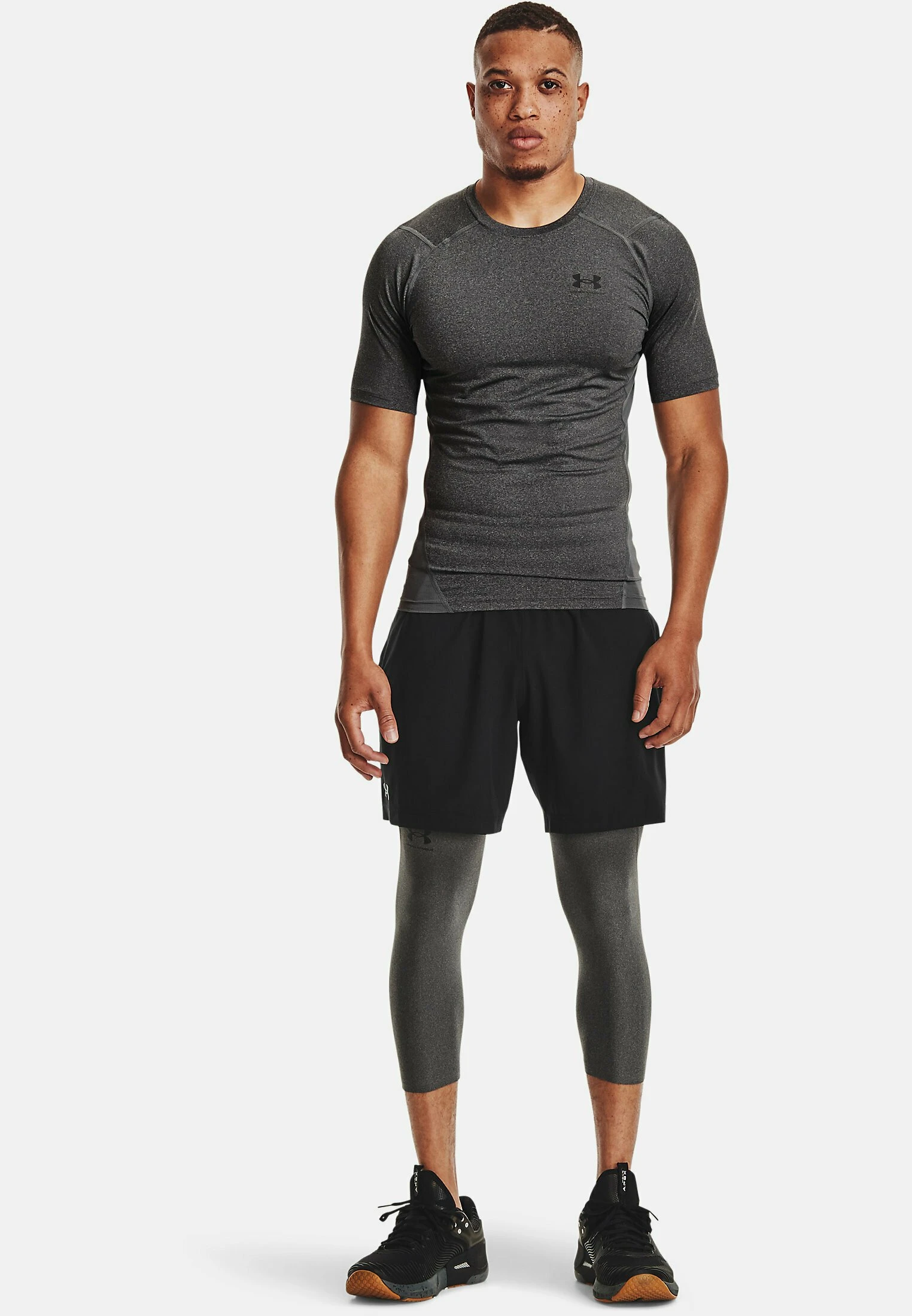 HG COMPRESSION - Koszulka sportowa - carbon heather Under Armour HG COMPRESSION - Koszulka Sportowa - Carbon Heather -Under Armour shop 6d732cd05c56420ba26526230876f419