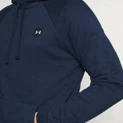 Under Armour RIVAL HOODIE - Bluza Z Kapturem - Academy/onyx White -Under Armour shop 6d80981aeff944f8a122e5bc49cf5b81 scaled