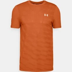 Under Armour SEAMLESS RADIAL SS - T-shirt Z Nadrukiem - Team Orange/stone 8 Under Armour SEAMLESS RADIAL SS - T-shirt Z Nadrukiem - Team Orange/stone -Under Armour shop 70487be95a2c4bfa80c32e8c1c01af9a scaled