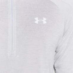 Under Armour TECH ZIP - Bluzka Z Długim Rękawem - Halo Gray/white -Under Armour shop 71db2d229f274b4ebc0612237c726e60 scaled
