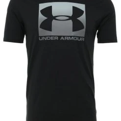 Under Armour BOXED STYLE - T-shirt Z Nadrukiem - Black/graphite 4 Under Armour BOXED STYLE - T-shirt Z Nadrukiem - Black/graphite -Under Armour shop 71ef594c88dd4807aea63050848afb55