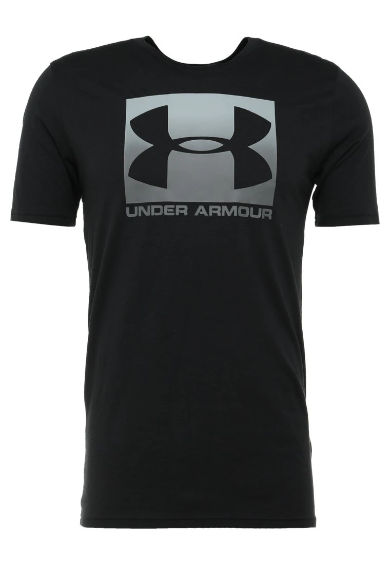 BOXED STYLE - T-shirt z nadrukiem - black/graphite Under Armour BOXED STYLE - T-shirt Z Nadrukiem - Black/graphite -Under Armour shop 71ef594c88dd4807aea63050848afb55