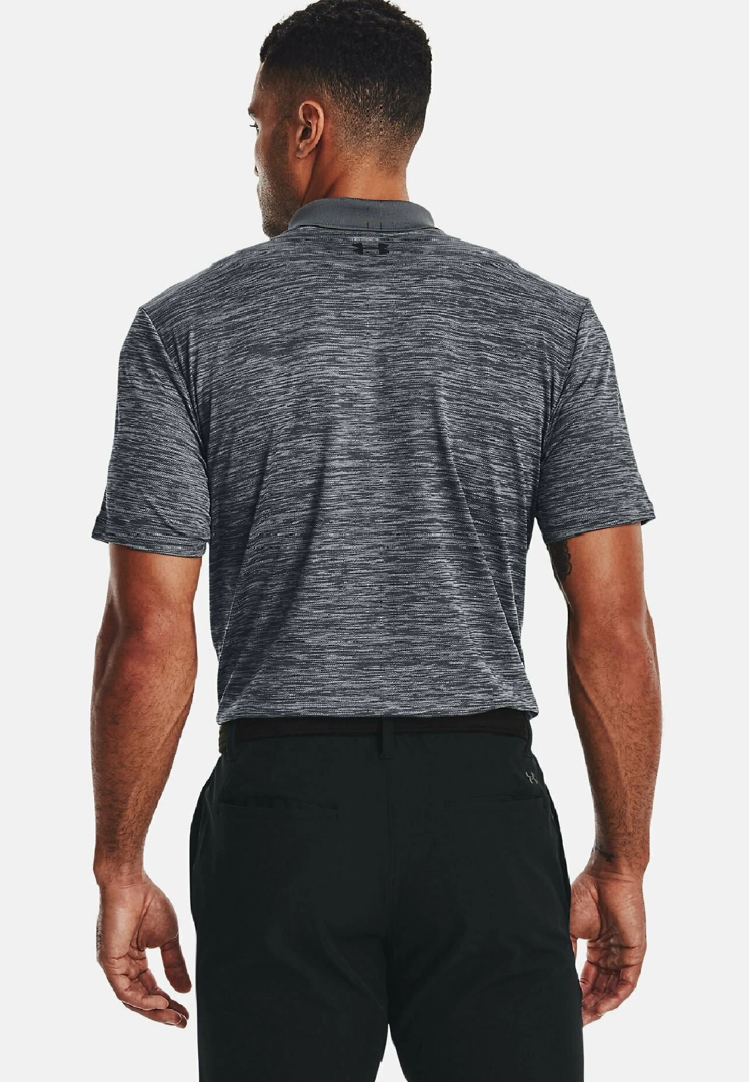 Under Armour SHORT-SLEEVE UA PERFORMANCE 3.0 - Koszulka Polo - Pitch Gray 3 Under Armour SHORT-SLEEVE UA PERFORMANCE 3.0 - Koszulka Polo - Pitch Gray - obrazek 3