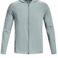 Under Armour LONG-SLEEVES MERIDIAN - Bluza Rozpinana - Harbor Blue -Under Armour shop 7461a4dce32a495d886b3a6a3e958d64