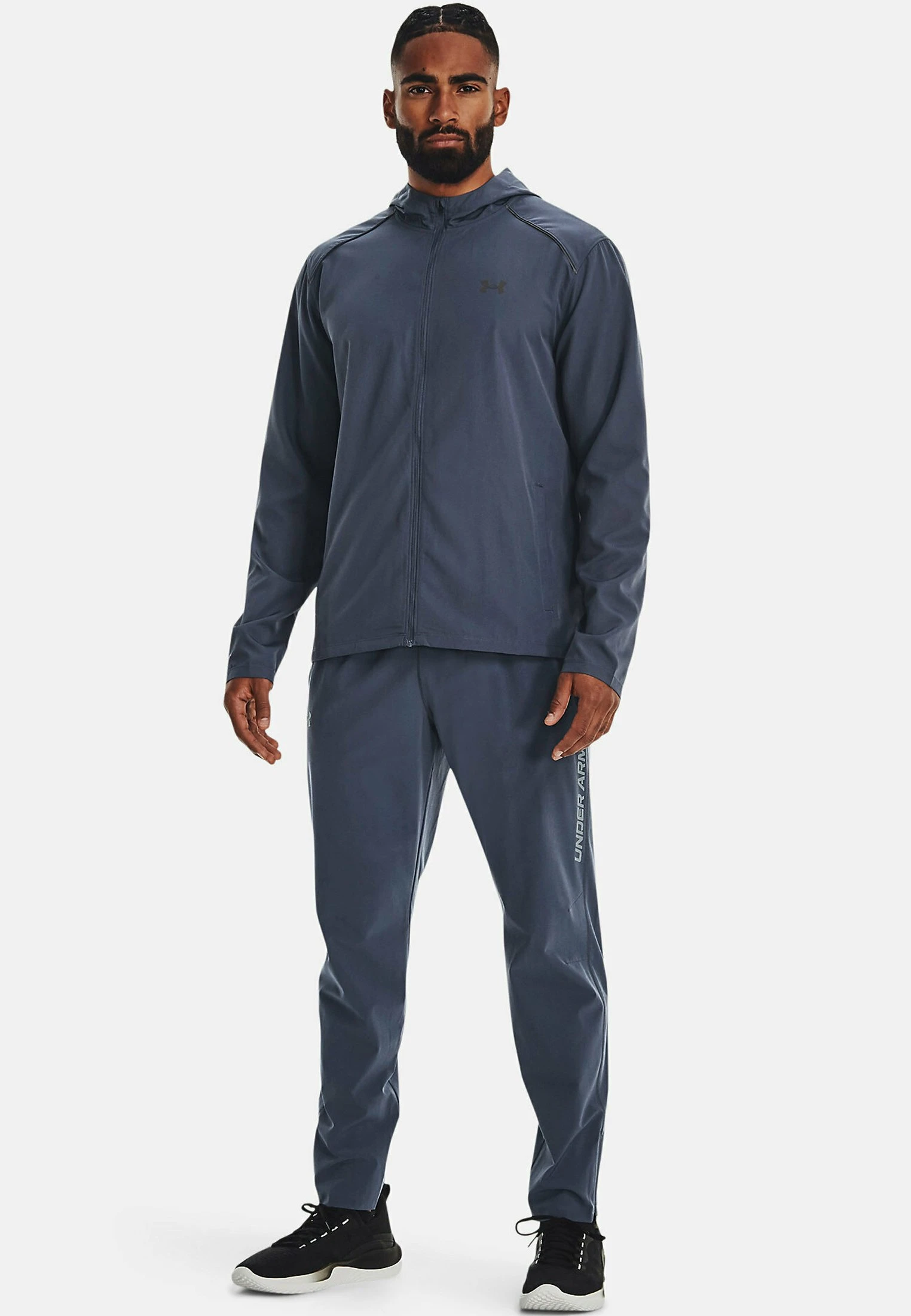 Under Armour UA STORM RUN - Spodnie Treningowe - Downpour Gray 2 Under Armour UA STORM RUN - Spodnie Treningowe - Downpour Gray - obrazek 2