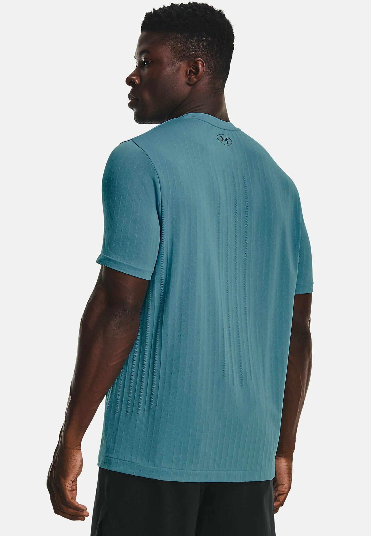 SHORT-SLEEVES RUSH SEAMLESS SS - T-shirt basic - glacier blue Under Armour SHORT-SLEEVES RUSH SEAMLESS SS - T-shirt Basic - Glacier Blue -Under Armour shop 759587c463fb4aad9b4cdd54479335f7