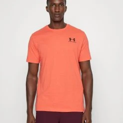 Under Armour SPORTSTYLE - T-shirt Basic - Red/black