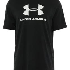 Under Armour STYLE LOGO - T-shirt Z Nadrukiem - Black/white 4 Under Armour STYLE LOGO - T-shirt Z Nadrukiem - Black/white -Under Armour shop 772c7da5076648b09fe8f09064bdc21c