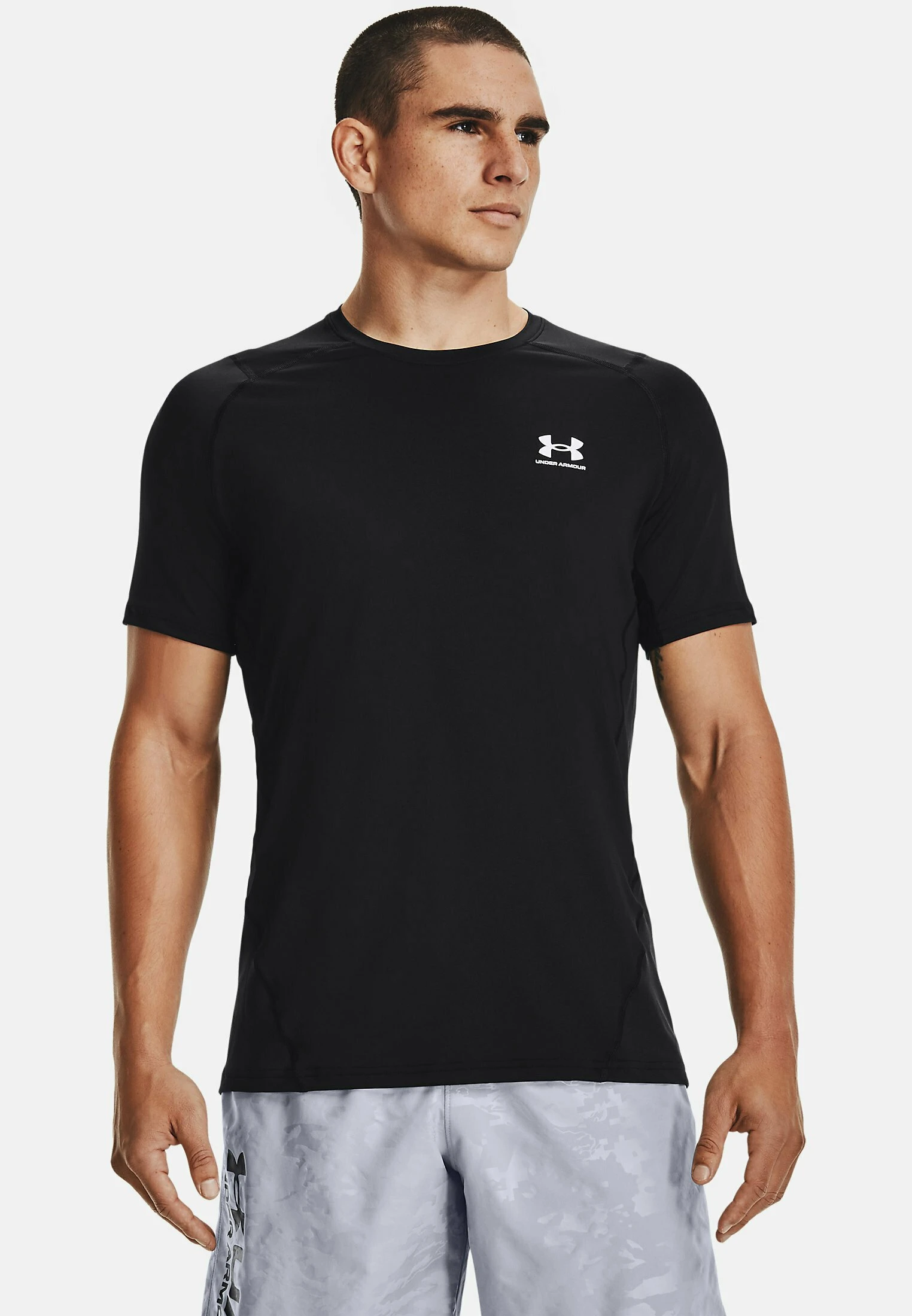 T-shirt basic - black Under Armour T-shirt Basic - Black -Under Armour shop 786ad0948f204fbb82a9925082771db7